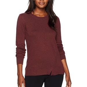 PrAna maroon sweater